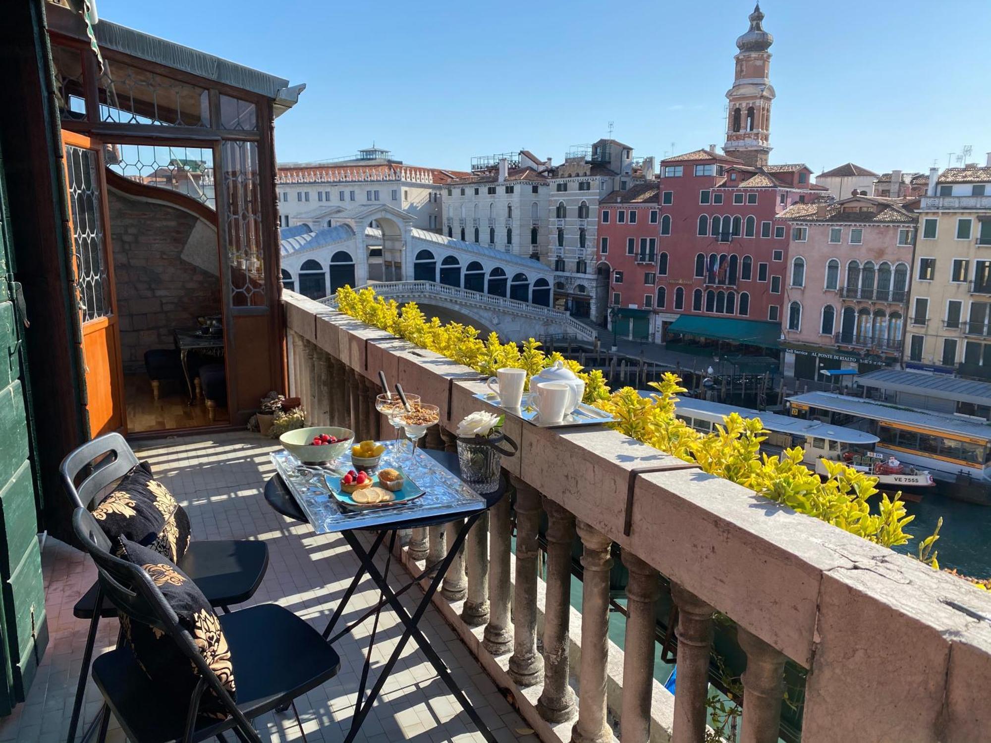 ונציה Rialto Terrace On The Grand Canal מראה חיצוני תמונה